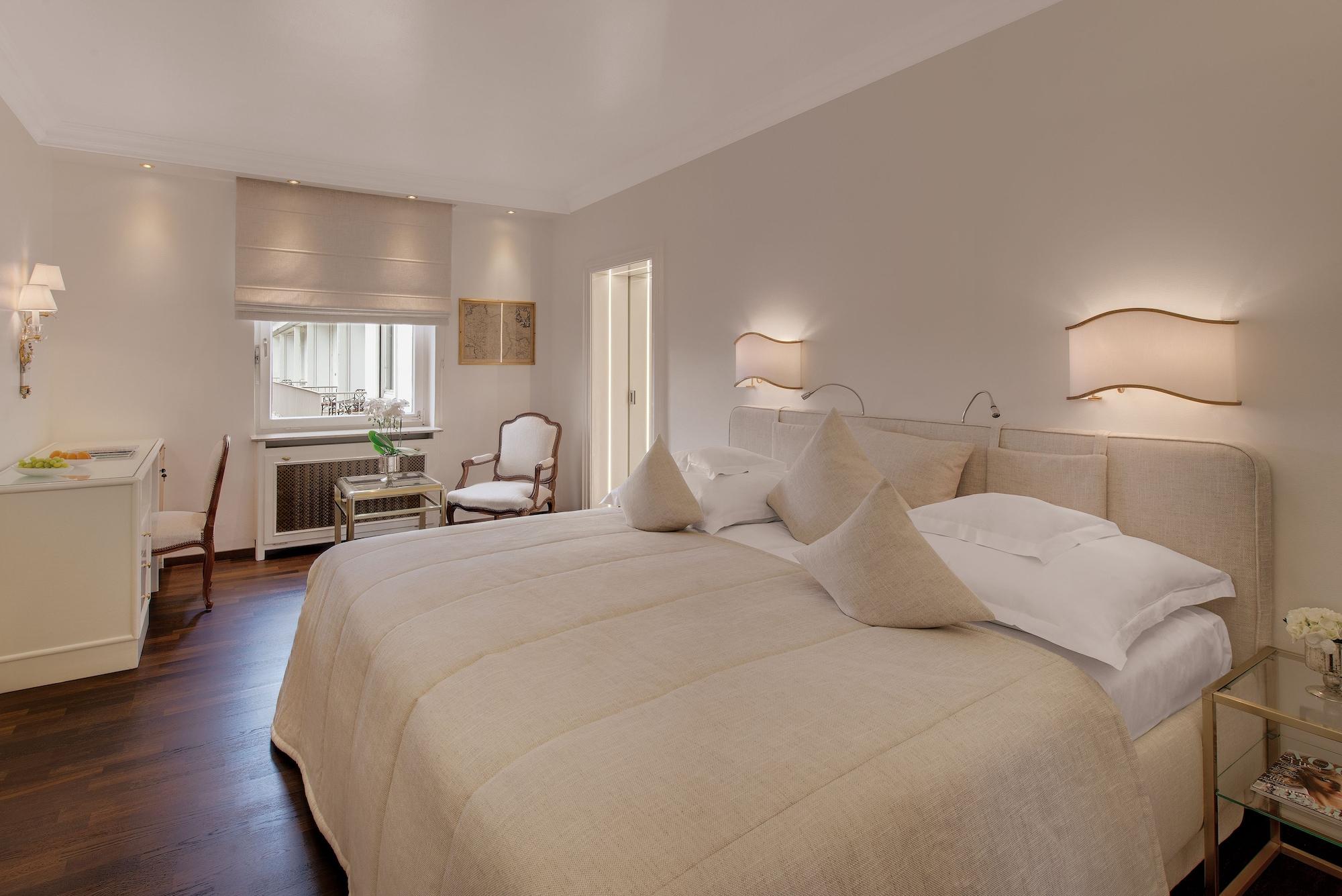 โรงแรมยูโรไพเชอร์ โฮฟ ไฮเดิลแบร์ค ไฮเดลเบิร์ก ภายนอก รูปภาพ A room at the Hotel Axelmannstein