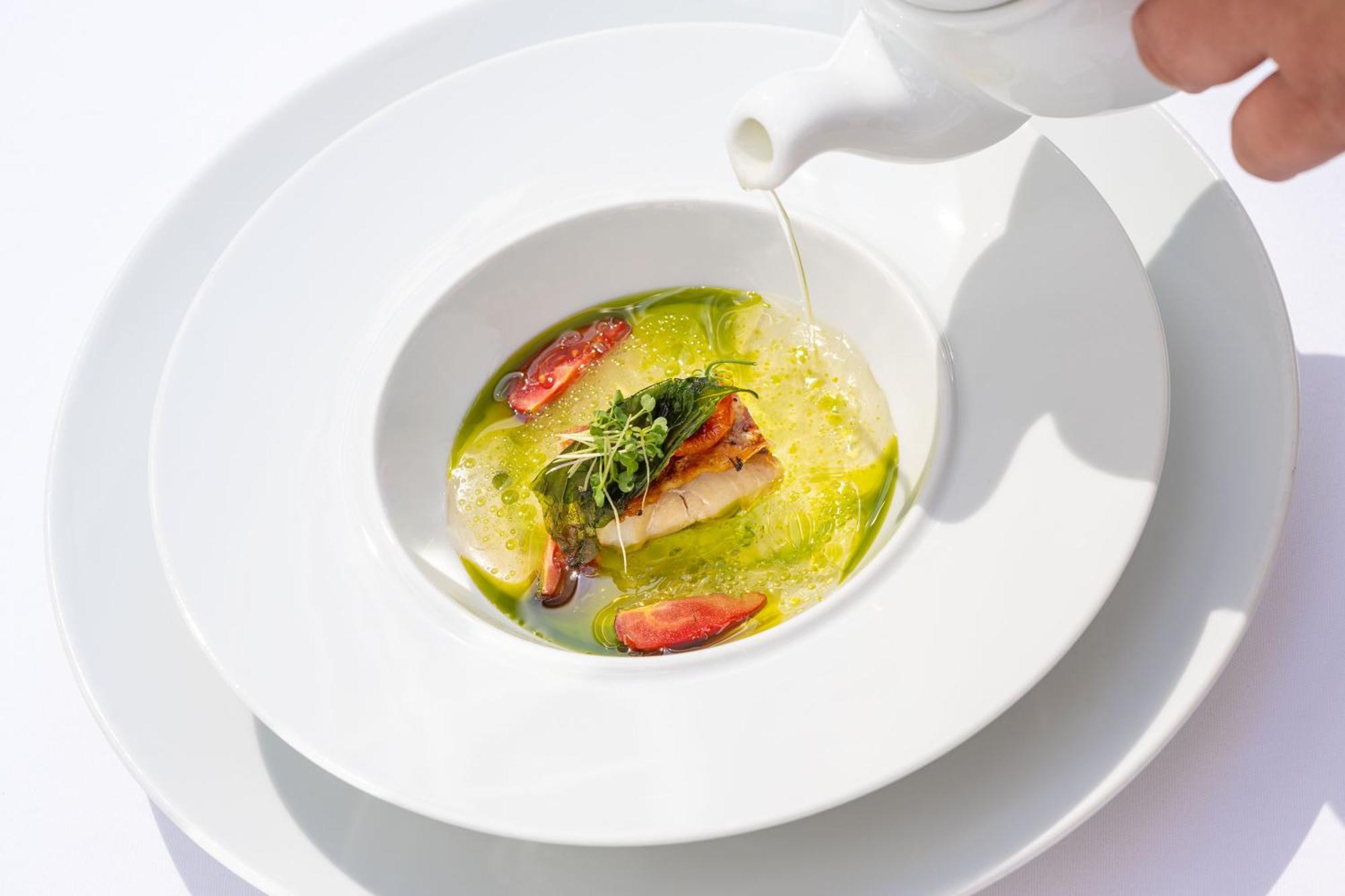 โรงแรมยูโรไพเชอร์ โฮฟ ไฮเดิลแบร์ค ไฮเดลเบิร์ก ภายนอก รูปภาพ A plate of soup