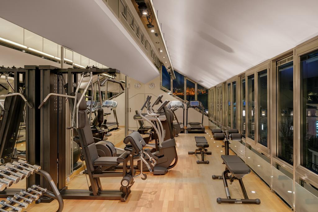โรงแรมยูโรไพเชอร์ โฮฟ ไฮเดิลแบร์ค ไฮเดลเบิร์ก ภายนอก รูปภาพ The gym at the hotel